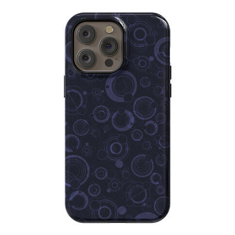 Gallifreyan Text Pattern Phone Case